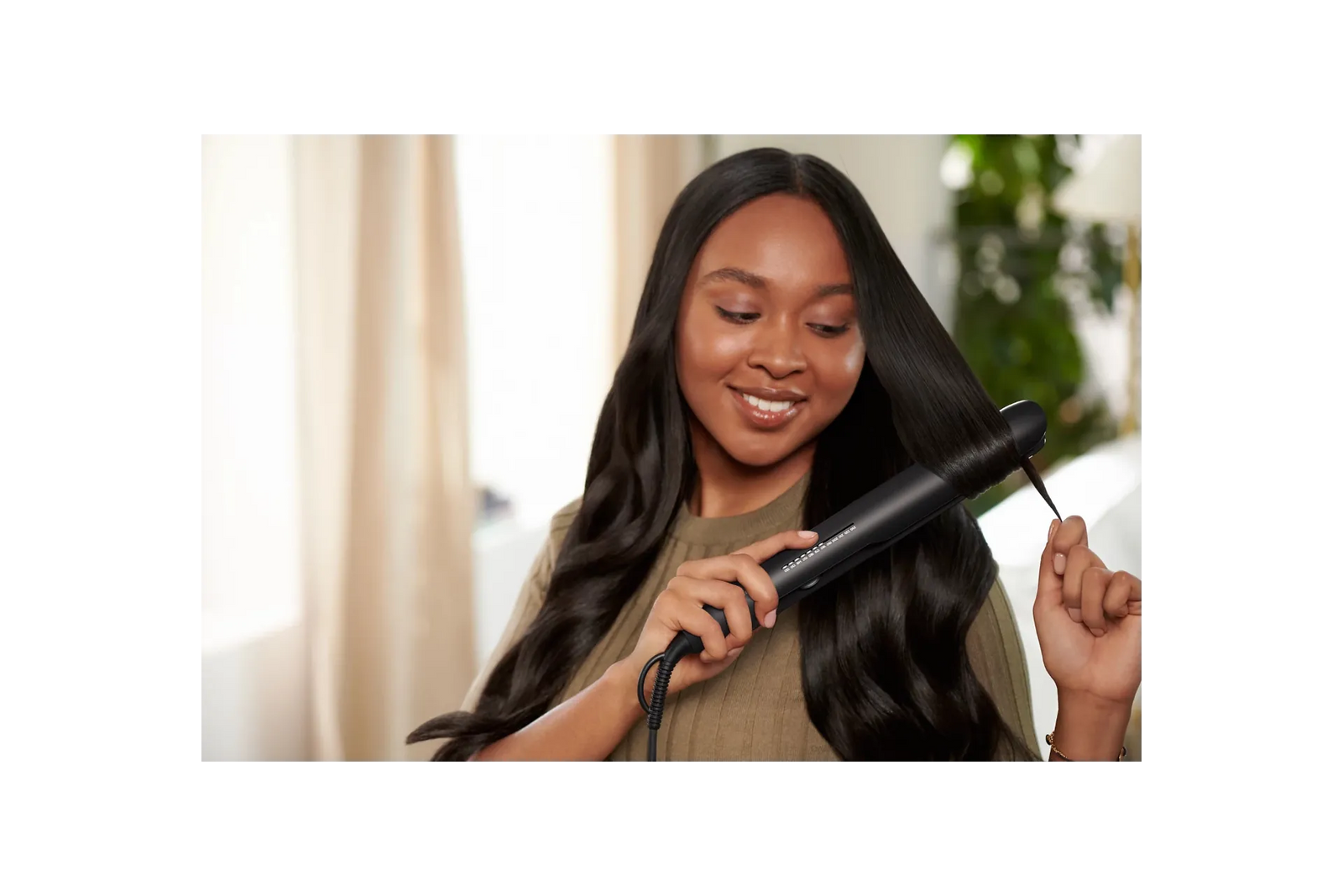 Philips 5000 Series Hair Straightener - Black