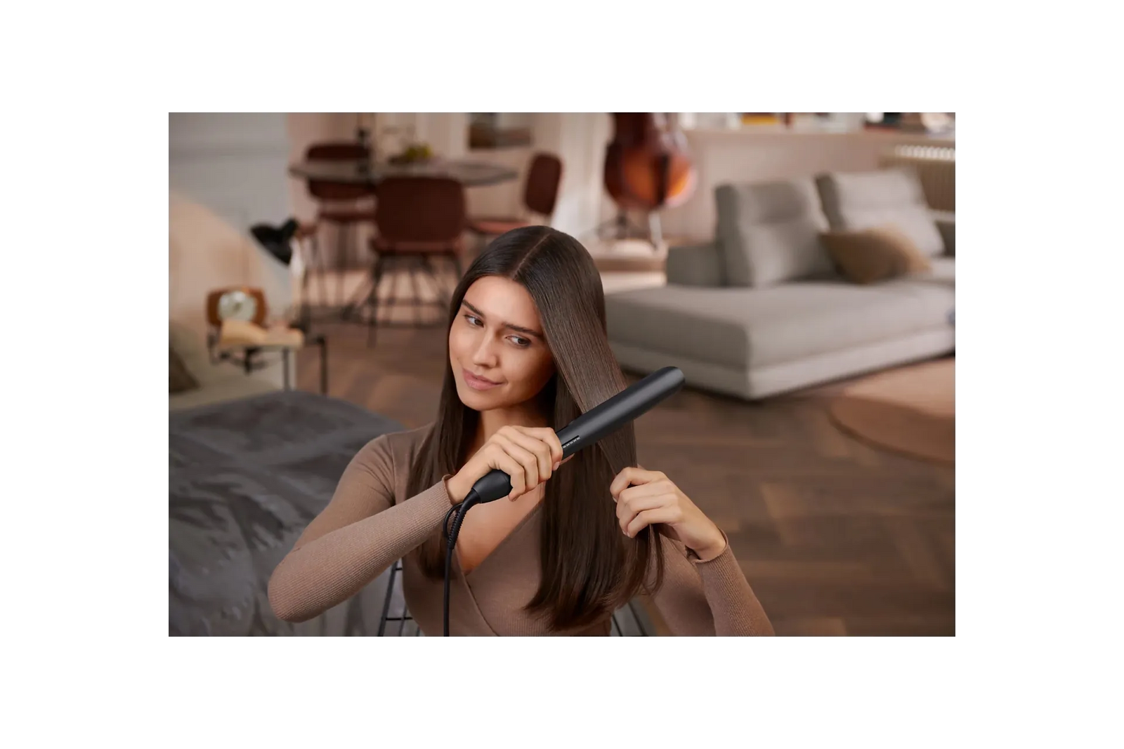Philips 5000 Series Hair Straightener - Black