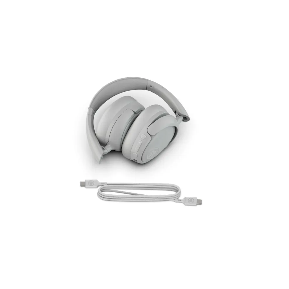 JLab JBuds Lux Over-Ear Smart Active Noise Cancelling Headphones - Cloud