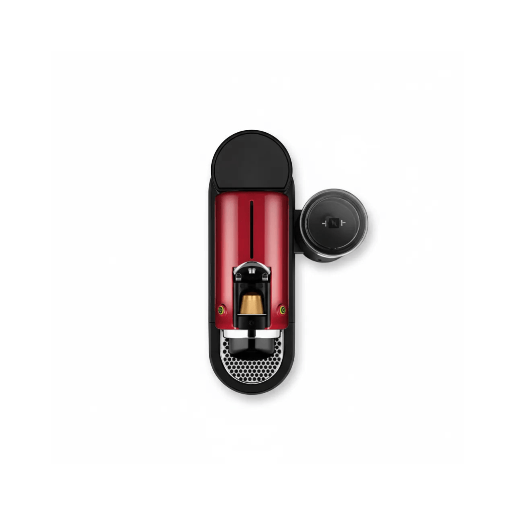 Nespresso CitiZ Automatic  Espresso Machine with  Aeroccino Milk Frother - Cherry  Red