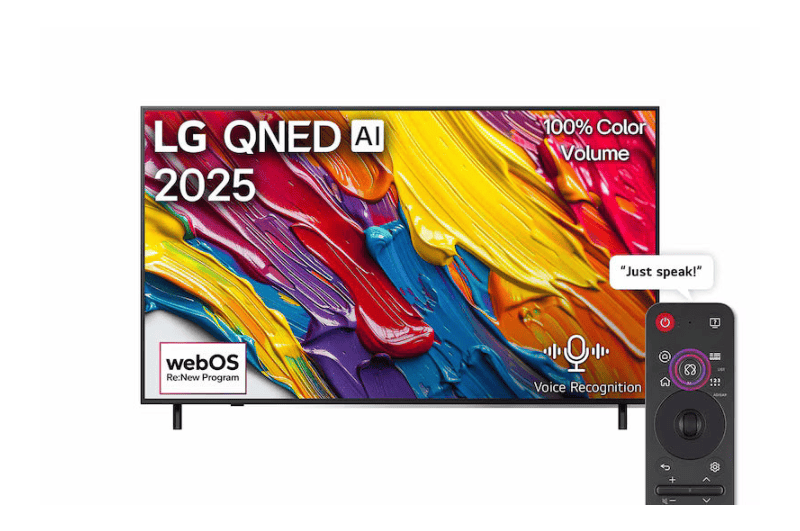 LG 65" QNED82 4K Smart TV with AI Magic Remote & webOS25 (2025)