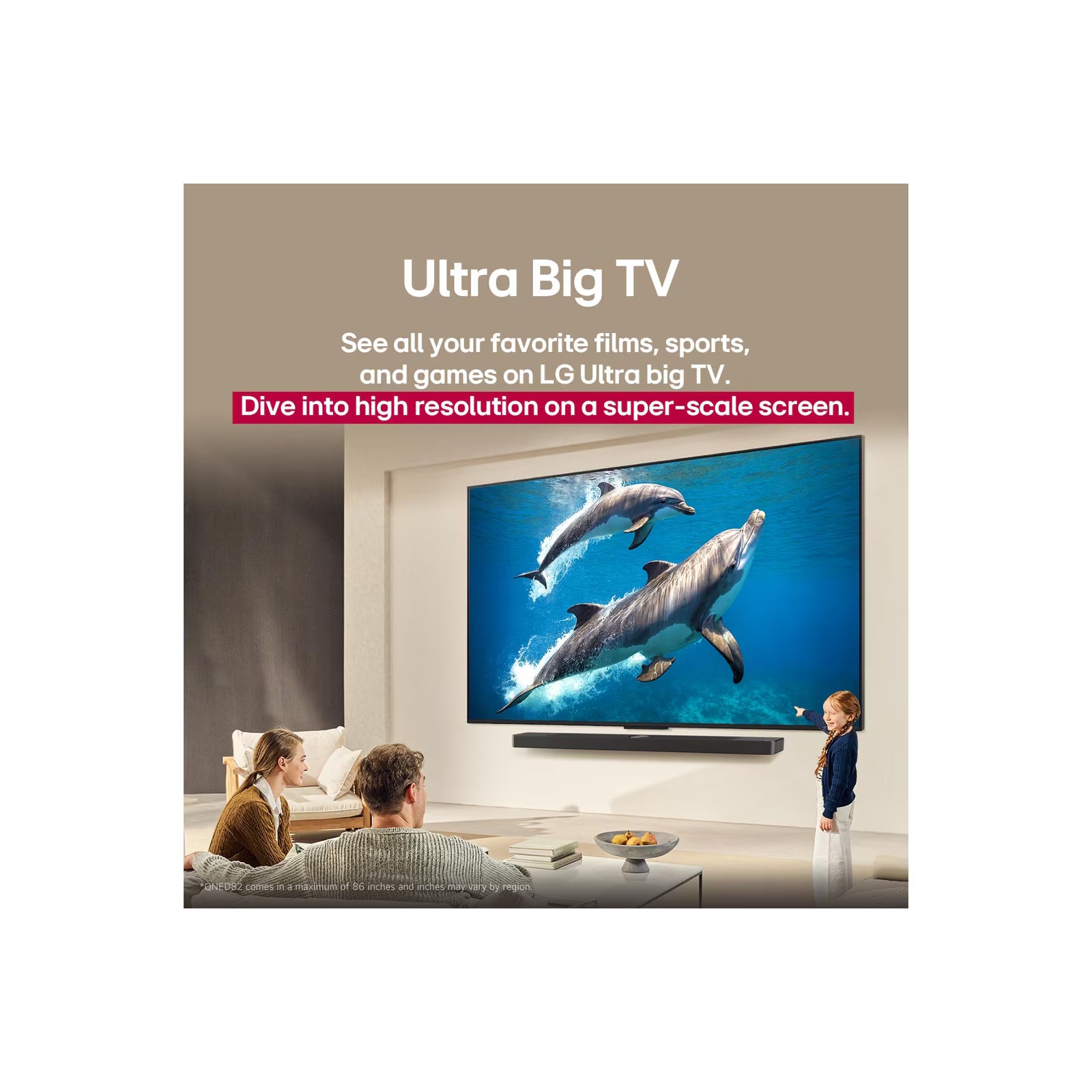 LG 65" QNED82 4K Smart TV with AI Magic Remote & webOS25 (2025)