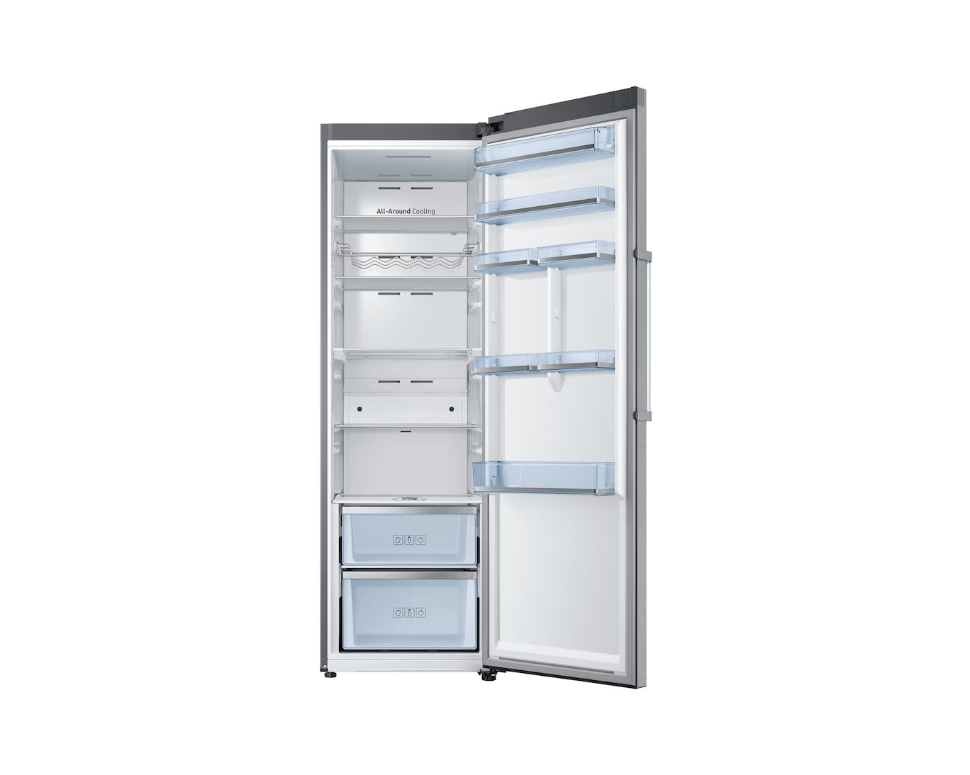 385L Single Door Fridge Stainless Steel