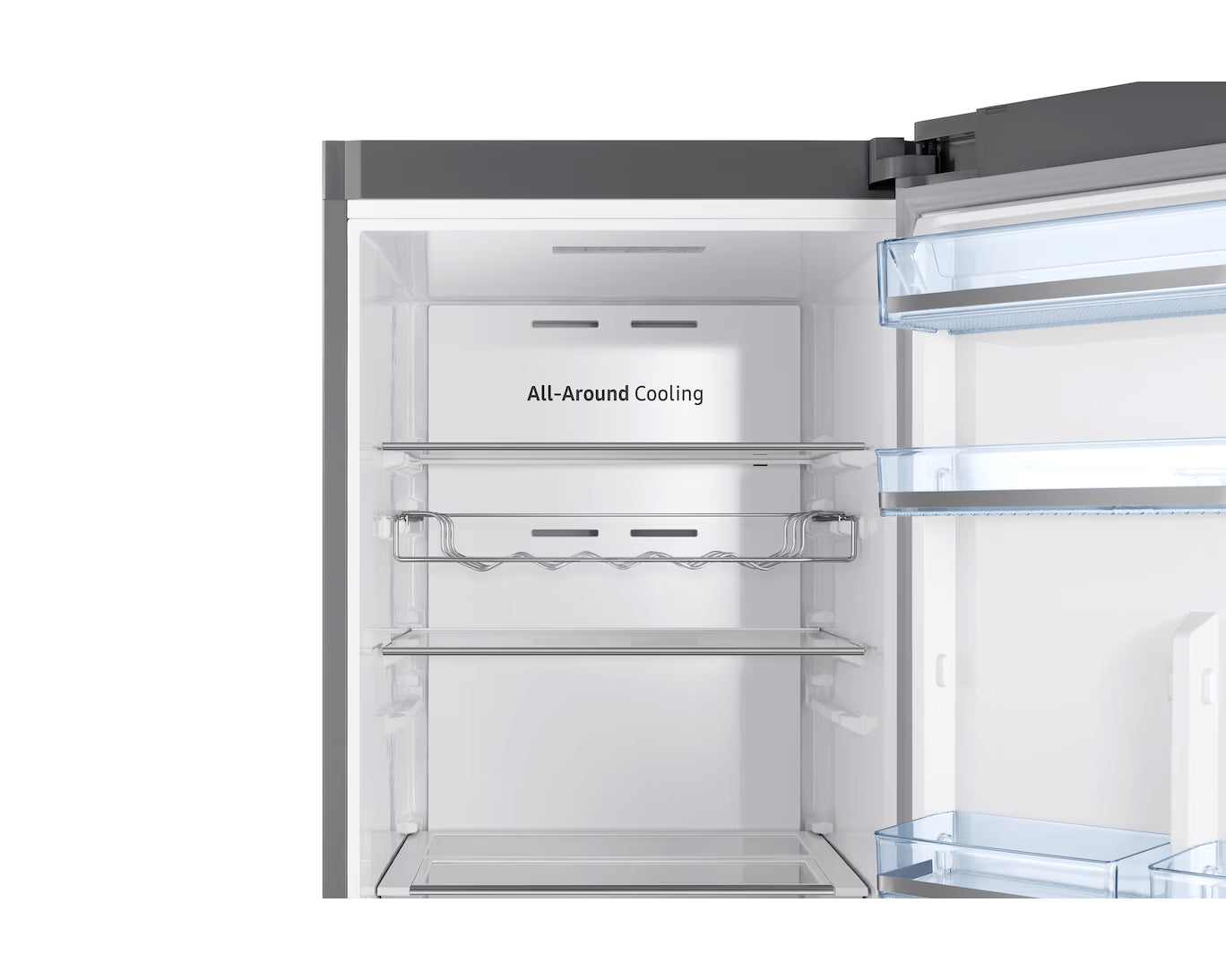 385L Single Door Fridge Stainless Steel