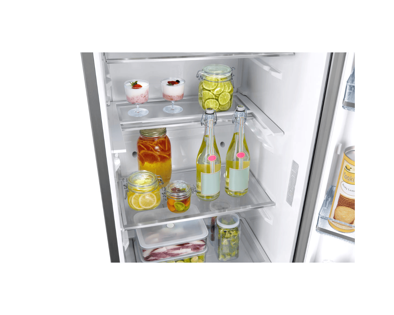 385L Single Door Fridge Stainless Steel
