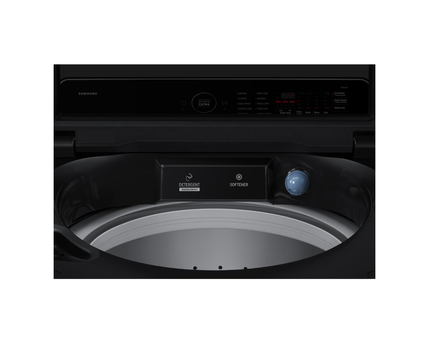 Samsung AI Top Load Washer with Ecobubble™ and Digital Inverter Technology