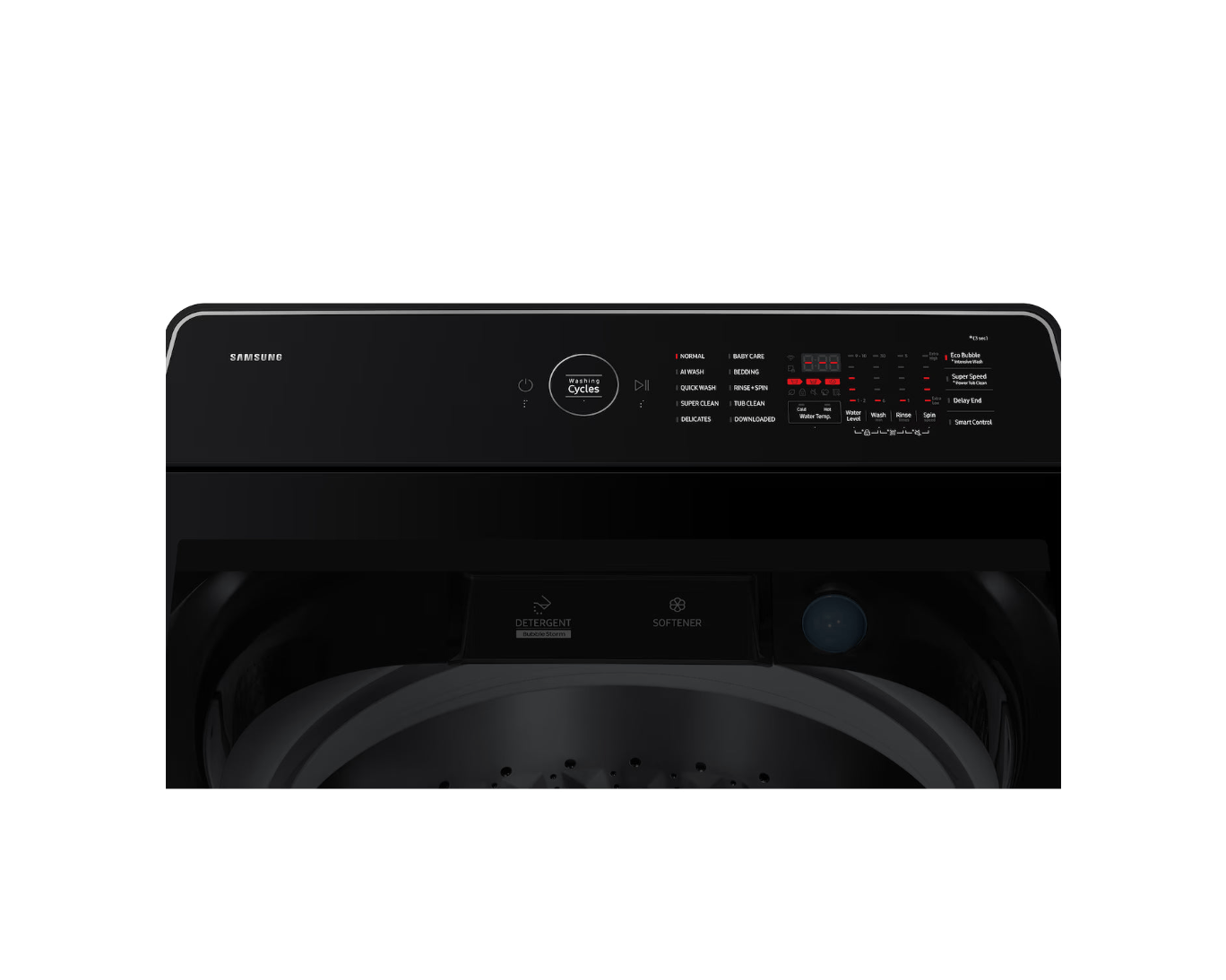 Samsung AI Top Load Washer with Ecobubble™ and Digital Inverter Technology