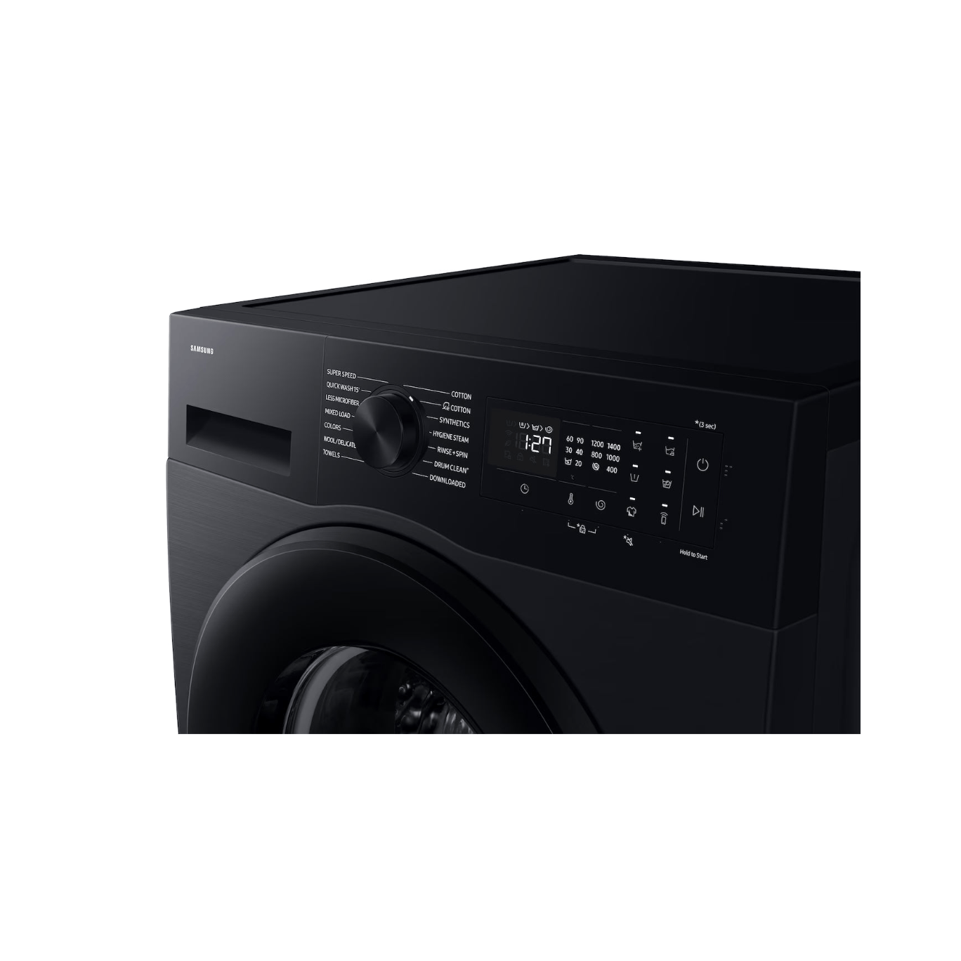 Samsung Front-load Washer Eco Bubble & SmartThings 9kg Black